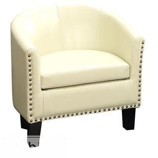 iNSTANT HOME C2VY Barrel Chair - Beige