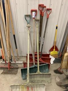 Qty Of (7) Snow Shovels