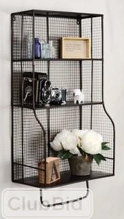 Trent Austin Design Bastrop Distressed Wall Storage Organizer (TRNT1014)