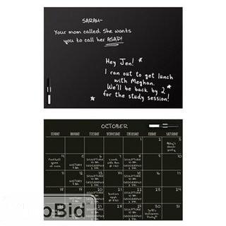 Brayden Studio Bishopston Calendar and Message Chalkboard Wall Decal (BRSD3610)