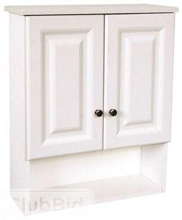 Design House Wyndham 21 x 26  Wall Mounted Cabinet  - White(VFJ2564)