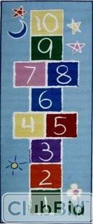 Fun Rugs Fun Time Primary Hopscotch Kids Rug (LAA1950_11262059)