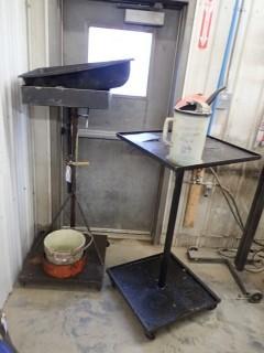 Oil Service Tables and Pans