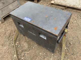 Qty of Lifting and Tow Straps c/w Job Box