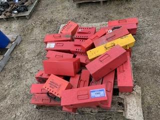 Qty of Lock Out Tag Out Boxes