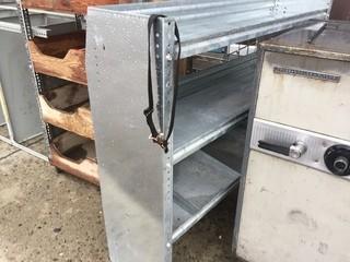 Metal Shelving, 43 1/2"x 48"x 12".