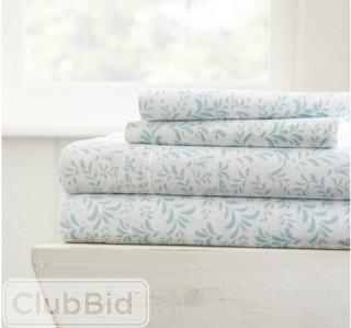 Winston Porter Gabriella Premium Ultra Burst of Vines Pattern Sheet Set (WNPR6689_23151068_23151070)