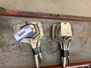 Qty Of Vise Grip Clamps