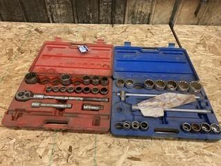 (2) 3/4in Drive Socket Sets NOTE Incomplete