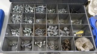 Container of Assorted Bolts and Nuts (Metric)