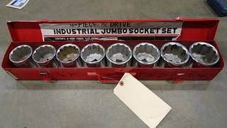 Industrial Jumbo Socket Set 3/4" Drive