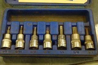 Westward 8PC 3/8" Hex Drive Socket Set #HSK3808