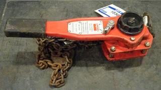 Dayton 1500lb Lever Chain Hoist #4ZX43B