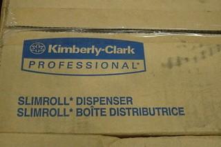 (4) Kimberly Clark Slim Roll Dispensers