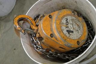 Beebe Chain Hoist 1 Ton #CF010