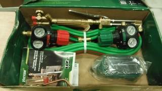 Victor Oxygen / Acetylene Hose, Torch, Regulators and Glasses