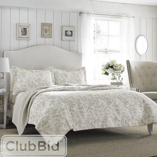 Laura Ashley Home Amberley Coverlet Set  - King(LBA14247300762)