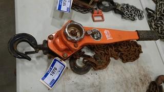 Vulcan (Nova) Chain Hoist 1-1/2 Ton