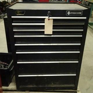 Procore 10 Drawer Tool Box c/w contents 