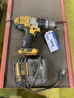 Dewalt 20V 1/2in Cordless Drill C/w Charger *Note: No Battery*
