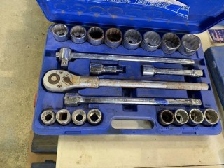 Westward 3/4"Dr Socket Set