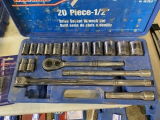 Westward 1/2"Dr Socket Set