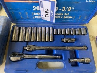 Westward 3/8"Dr Socket Set