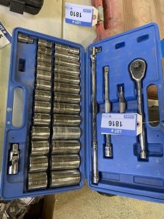 Westward 1/2"Dr Socket Set