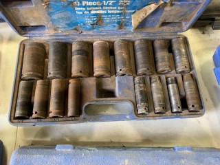 Westward 1/2"Dr Socket Set