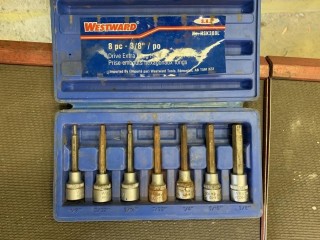 Westward 3/8"Dr Socket Set