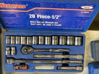 Westward 1/2"Dr Socket Set