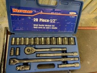 Westward 1/2"Dr Socket Set