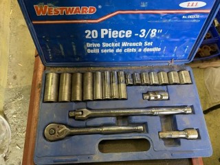 Westward 3/8"Dr Socket Set