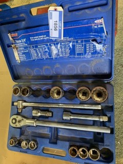 Westward 3/4"Dr Incomplete Socket Set