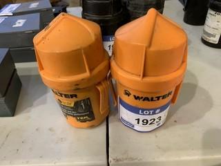 Qty Of (2) Walter Incomplete Drill Bit Sets