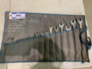 Incomplete Wrench Set