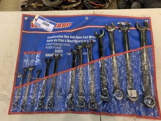 Westward Incomplete Wrench Set