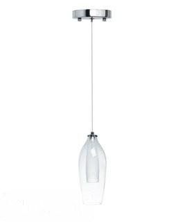Orren Ellis Hollister Modern Glass Dual Tone 1-Light LED Mini Pendant (ORNE2852_23285278)