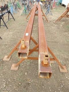 Quantity of (2) Metal Stands 16FT