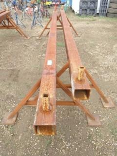 Quantity of (2) Metal Stands 16FT