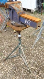 Irwin Vise c/w metal stand