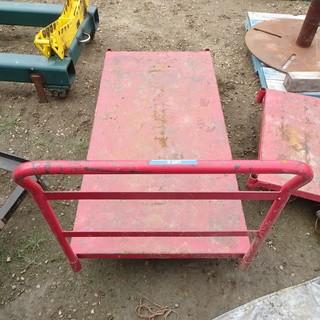 Wheeled Cart c/w metal platform 5" x 2'6"