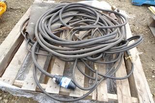 Carol 41C and AWG 600V cable, c/w tiger torch and hose