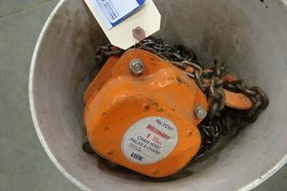 Westward Chain Hoist 1 Ton #VCH1