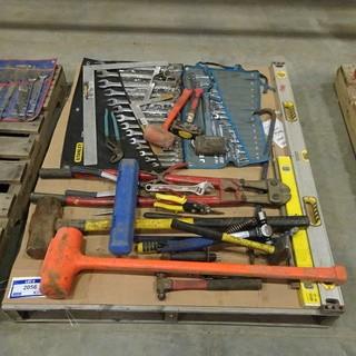 Quantity of Tools, Wrenches, Hammers, Levels