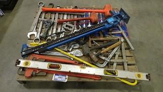 Quantity of Tools, Wrenches, Levels, Hammers