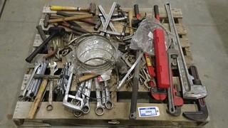 Quantity of Tools, Hammers, Wrenches and Clamps