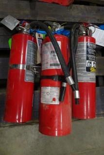 (3) Fire Extinguishers