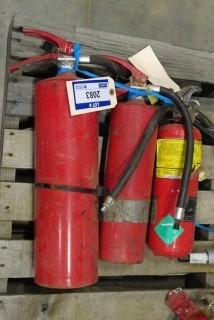 (3) Fire Extinguishers