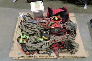 Fall Arrest Harness and Rope